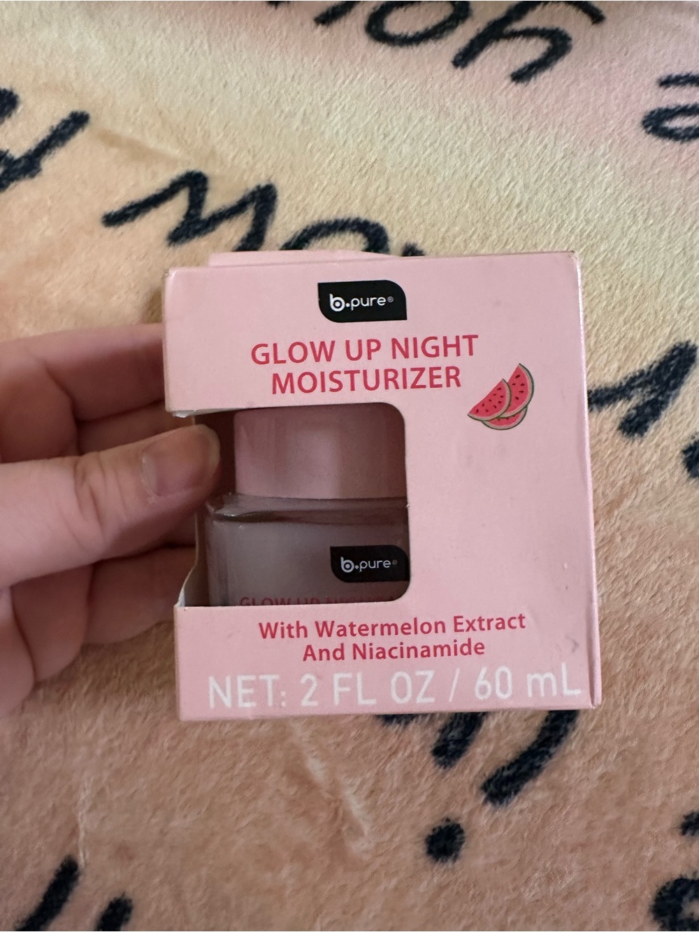 Glow Up Night Moisturizer - Pink